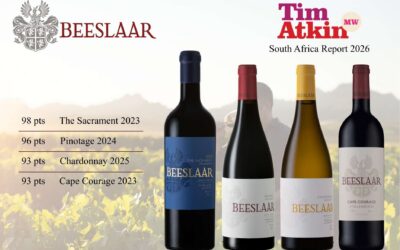 Outstanding Scores for Beeslaar Wines in Tim Atkin MW’s 2026 South Africa Report